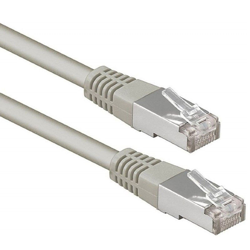 Cable Réseau RJ45 CAT6 UTP 1.5M Gris en Tunisie