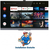 TV TCL C825 65" Mini Led UHD 4K Smart TV Android Google TV Noir