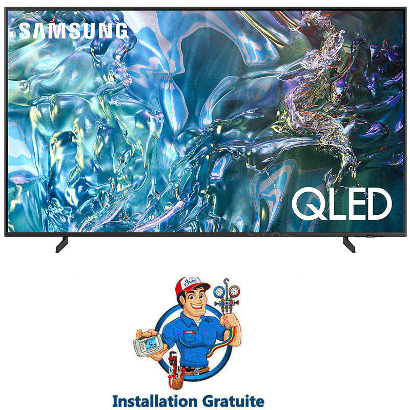 TV Led Samsung Q60DAU 75" 4K QLED Smart Noir en Tunisie TV Led Samsung Q60DAU 75" 4K QLED Smart Noir en Tunisie