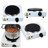 Plaque de Cuisson Électrique JX-1010A 1000W Blanc en Tunisie