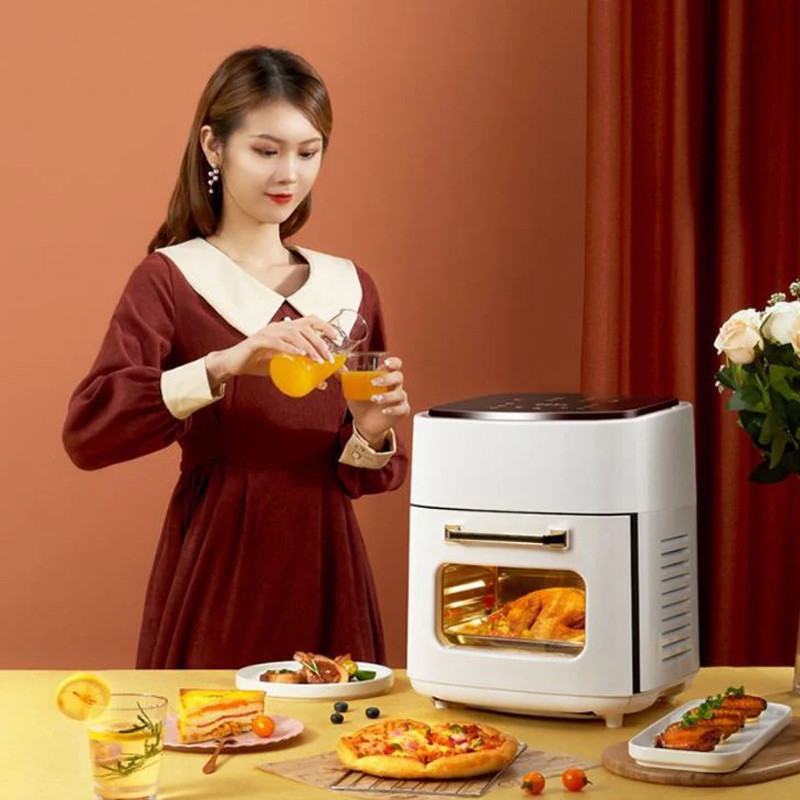 Air fryer Silver Crest  JD989A 1500W 15L Noir en Tunisie