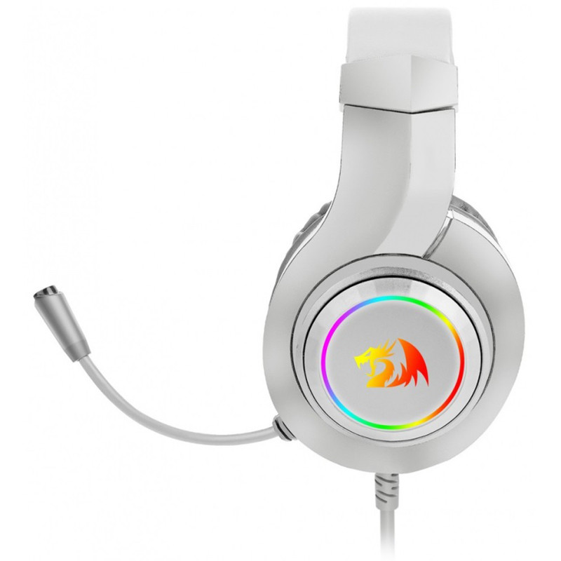 Casque Gaming Redragon Hylas H260 RGB Blanc en Tunisie