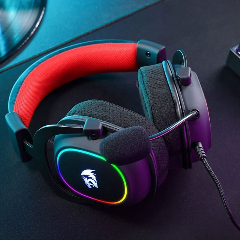 Casque Gaming Redragon H510 Zeus X RGB Noir en Tunisie