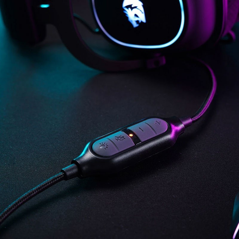 Casque Gaming Redragon H510 Zeus X RGB Noir en Tunisie