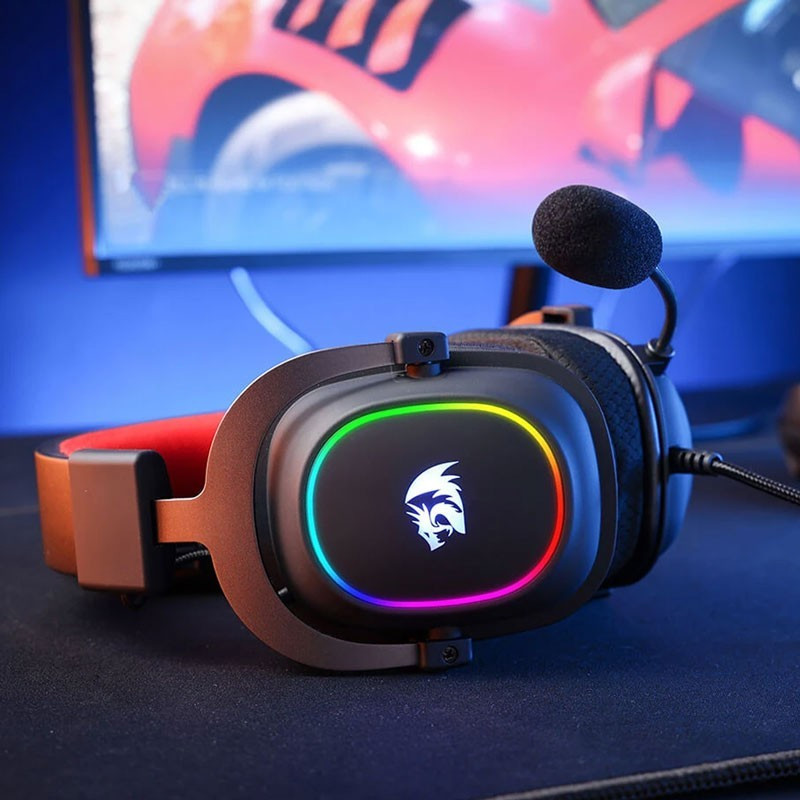 Casque Gaming Redragon H510 Zeus X RGB Noir en Tunisie