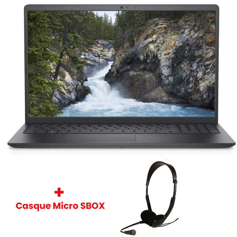 Pc Portable Dell V3525 AMD Ryzen 5 8Go 512Go SSD W11 Gris