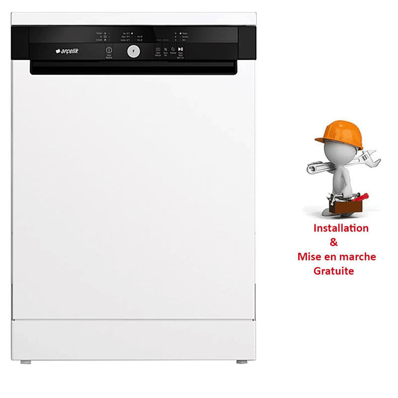 Lave Vaisselle ARCELIK 13 Couverts Blanc 6555B