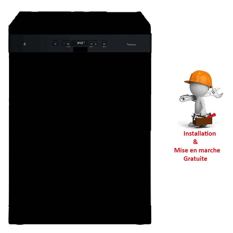 Lave vaisselle Condor 13 Couverts Noir (CLV-136T1B) Lave vaisselle Condor 13 Couverts Noir (CLV-136T1B)