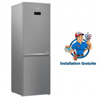 Réfrigérateur Combiné Beko RCNE450SX 450L Inverter Silver En Tunisie Réfrigérateur Combiné Beko RCNE450SX 450L Inverter Silver En Tunisie