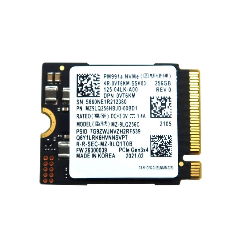 Disque Dur SSD Interne Samsung 256Go NVMe Gen3 X4 En Tunisie
