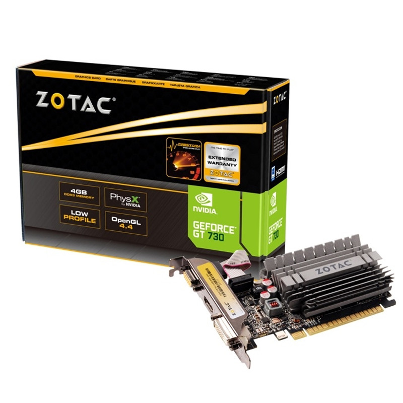 Carte Graphique Zotac GT 730 4Go DDR3 En Tunisie