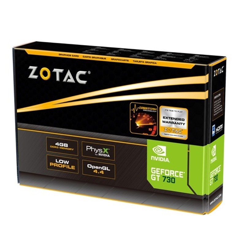 Carte Graphique Zotac GT 730 4Go DDR3 En Tunisie