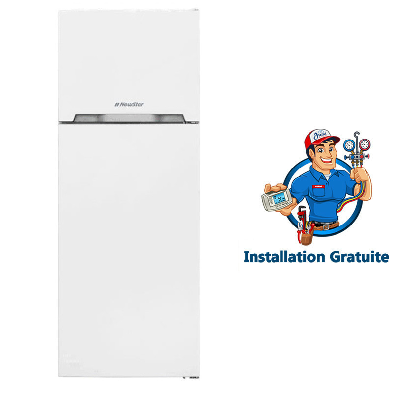 Réfrigérateur Newstar 460WE 436L DeFrost Blanc en Tunisie Réfrigérateur Newstar 460WE 436L DeFrost Blanc en Tunisie