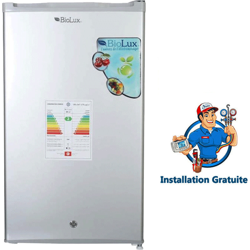 Mini Bar BIOLUX 170 Litres DeFrost Silver (MP17A)