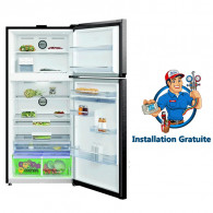 Réfrigérateur Maxwell 470 Litres NoFrost Noir