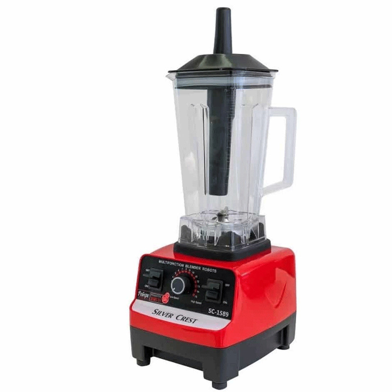 Blender Silver Crest SC-1589 4500W 2Litres Rouge en Tunisie Blender Silver Crest SC-1589 4500W 2Litres Rouge en Tunisie