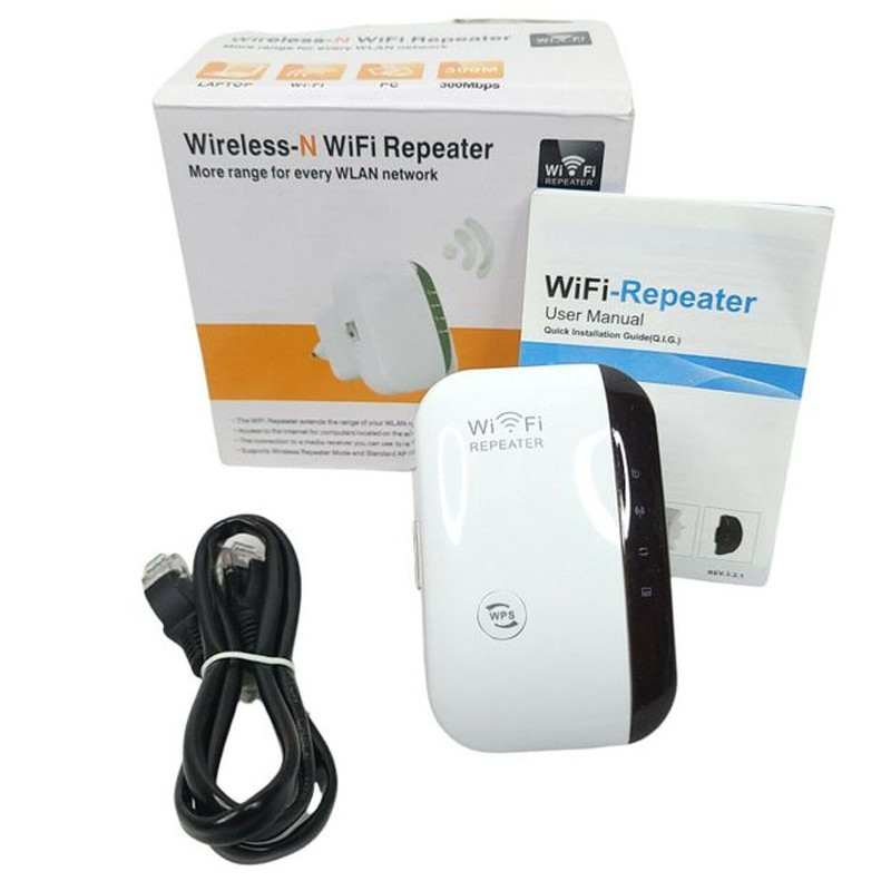 Répéteur Wifi WR03 Double Bande 300 Mb Blanc EN Tunisie
