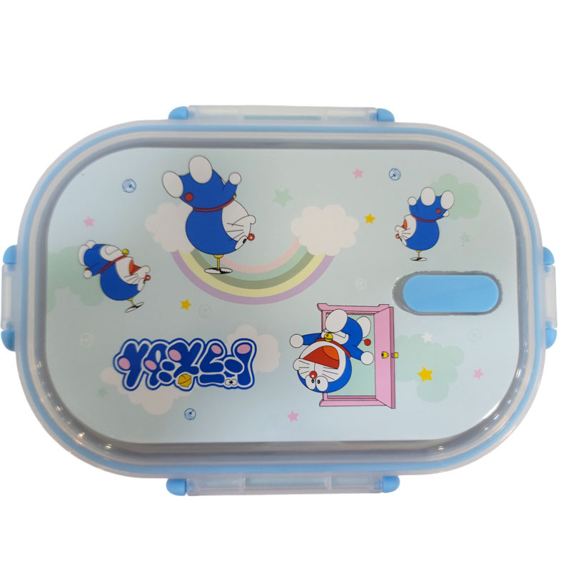 Lunch Box En Acier Inoxydable Doramon Bleu en Tunisie