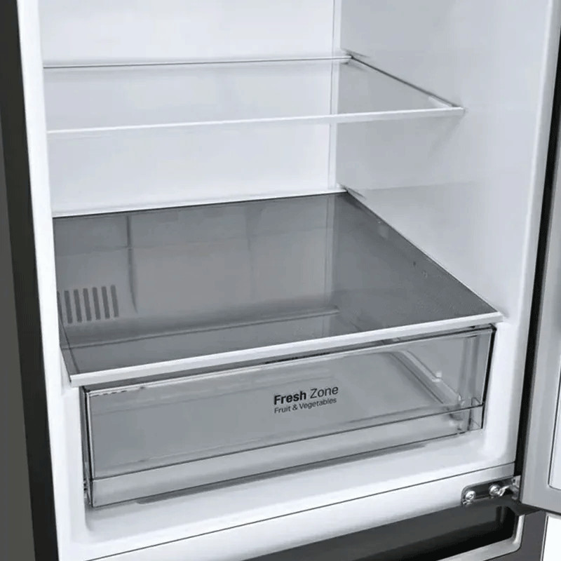 Réfrigérateur Combiné LG Inverter 374L NoFrost Silver en Tunisie