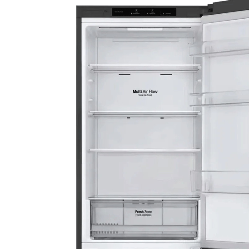 Réfrigérateur Combiné LG Inverter 374L NoFrost Silver en Tunisie