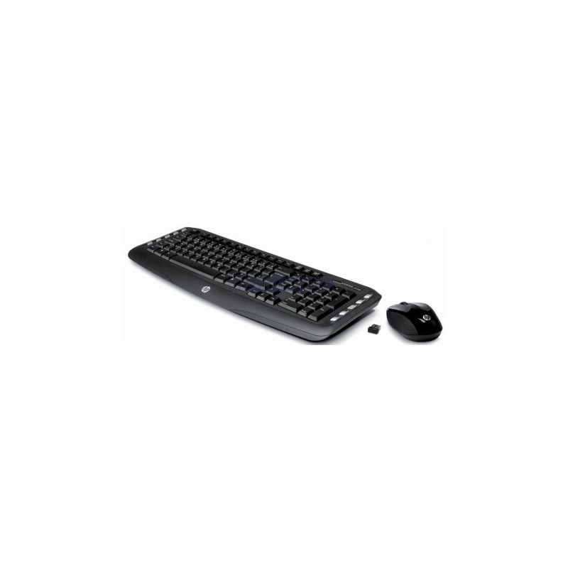 Ensemble Clavier Souris Sans Fil HP