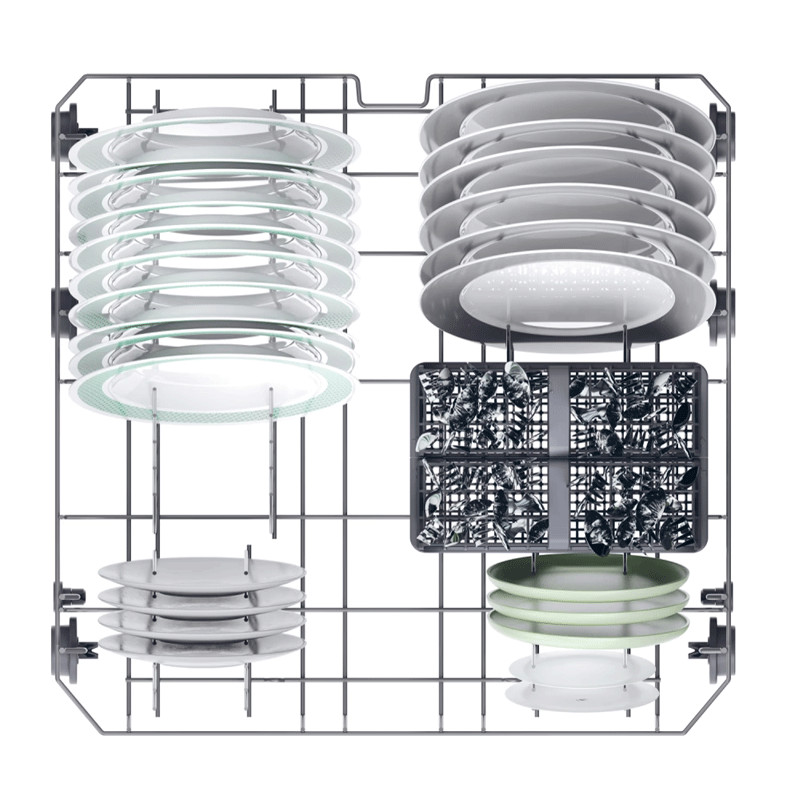 Lave Vaisselle Hoover HF3E53L0W-17 13 Couverts Inverter Blanc en Tunisie