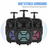 Haut Parleur Bluetooth ZQS-6111 Avec Microphone Noir en Tunisie Haut Parleur Bluetooth ZQS-6111 Avec Microphone Noir en Tunisie