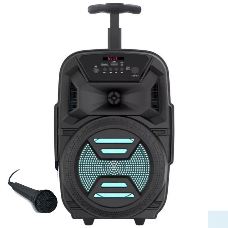 Haut Parleur Bluetooth ZQS-6111 Avec Microphone Noir en Tunisie Haut Parleur Bluetooth ZQS-6111 Avec Microphone Noir en Tunisie