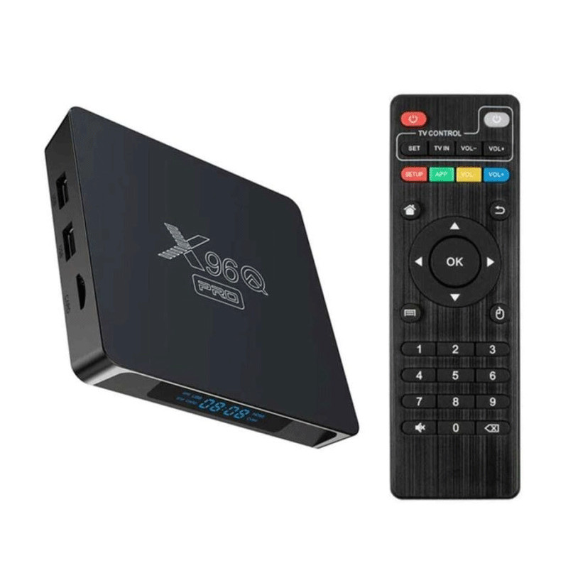 Boîtier TV Android 14 LEFFOT - RK3518 Quad Core, 4K HDR10, 2 Go RAM + 16 Go ROM, Wi-Fi 6, Bluetooth 5.4
