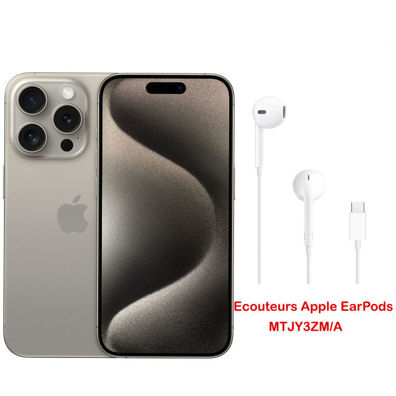 iPhone 15 Pro Max 256Go Titanium Naturel En Tunisie iPhone 15 Pro Max 256Go Titanium Naturel En Tunisie