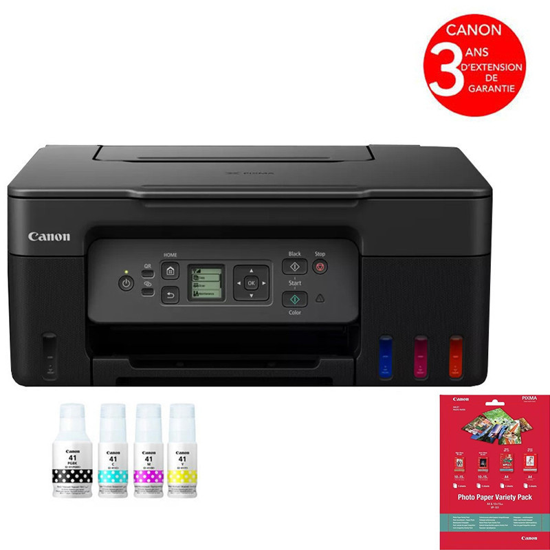 Imprimante Canon Multifonction Pixma G3470 Couleur Réservoir Intégré Wifi Noir En Tunisie
