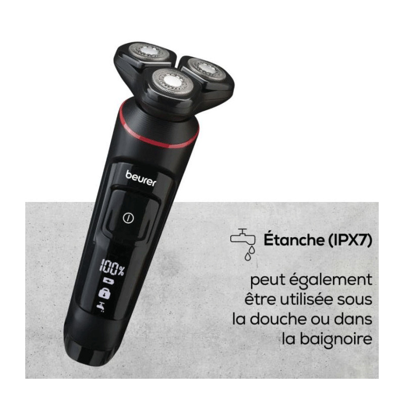 Rasoir Electrique Bereur MN8X Noir en Tunisie