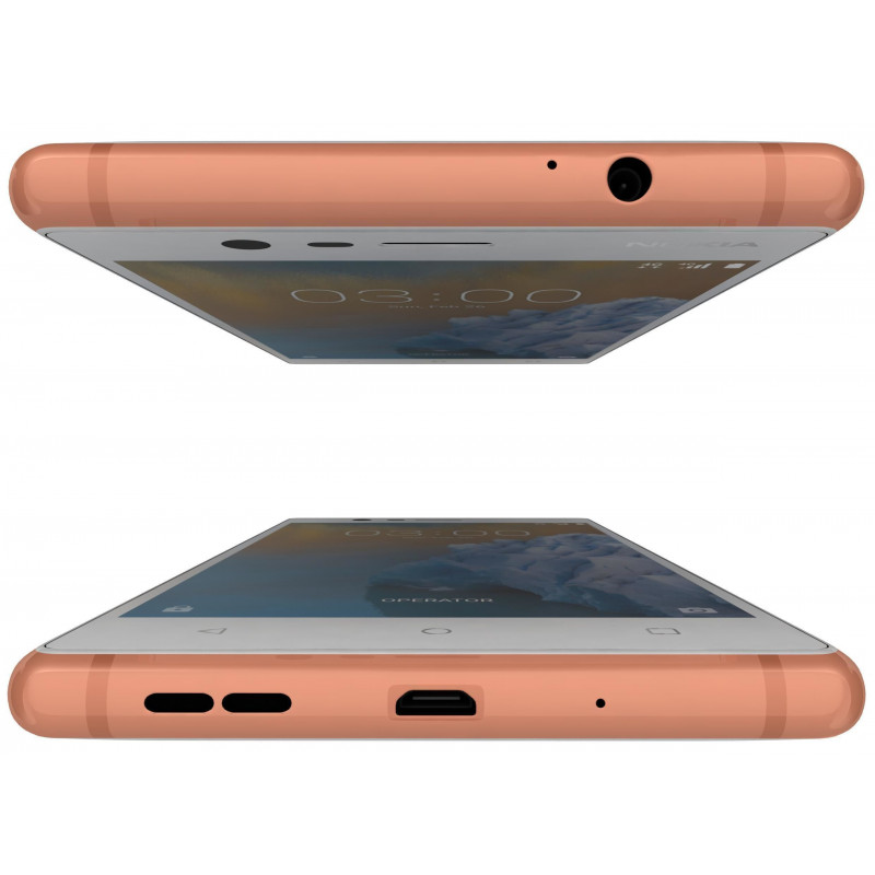 Téléphone Portable NOKIA 3 4G / 16Go / 2Go / Double SIM - Copper White