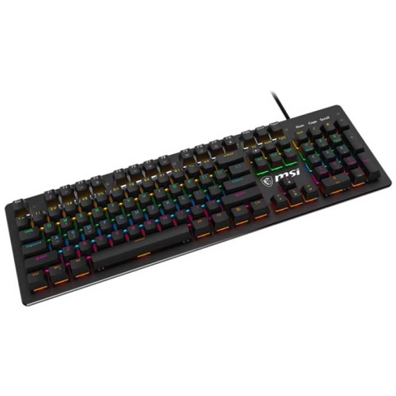 Clavier Gamer Mécaniques MSI Forge GK300 RGB Noir en Tunisie