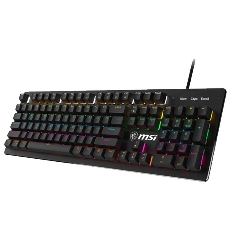 Clavier Gamer Mécaniques MSI Forge GK300 RGB Noir en Tunisie