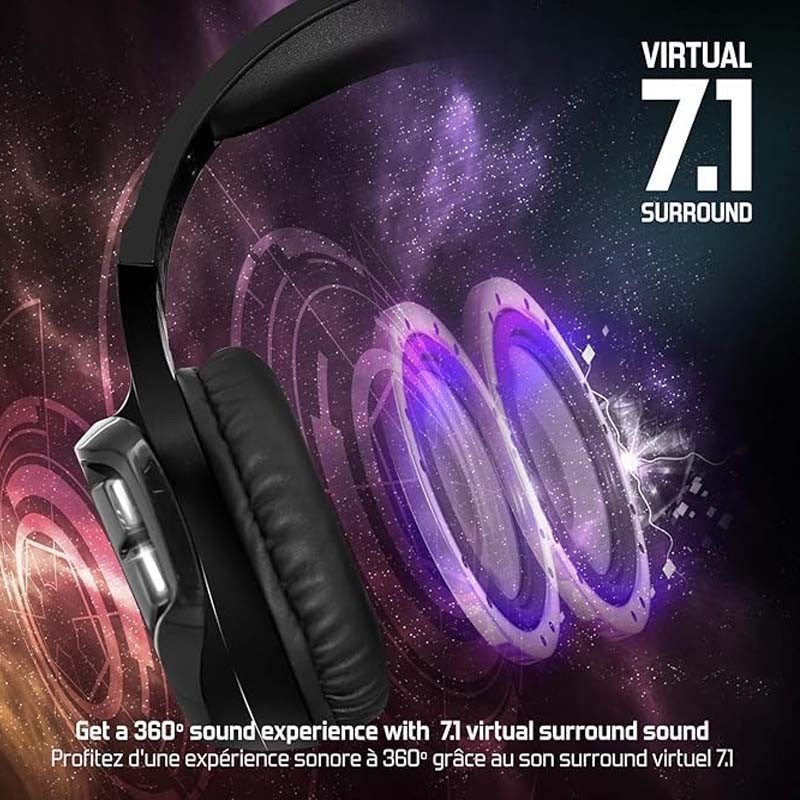 Micro Casque Gamer Spirit Of Gamer XPERT H1100 Noir en Tunisie