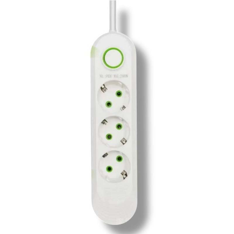 Multiprise Mellepai 3 ports Blanc Multiprise Mellepai 3 ports Blanc