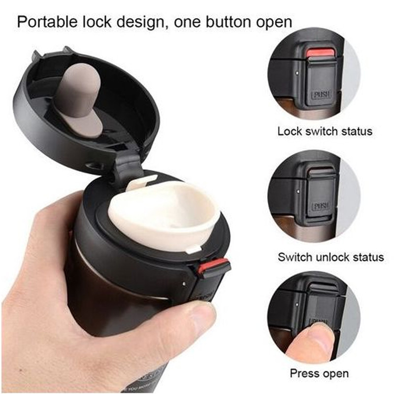 Thermos Mug Isotherme 500ml Marron en Tunisie