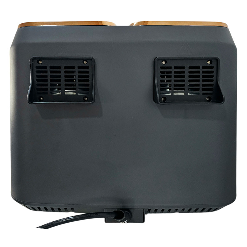 Air Fryer  Ironix R-5236 Double Panier 2800W 12L Gris en Tunisie
