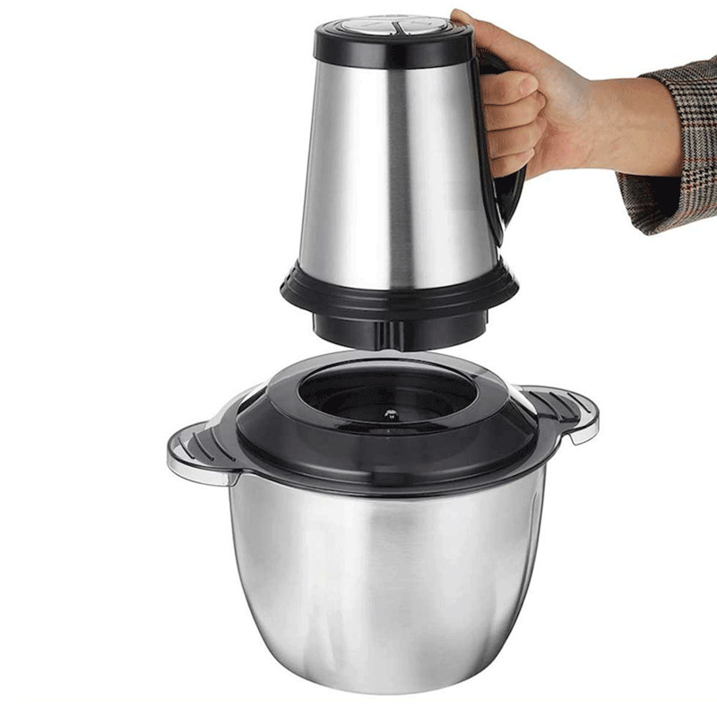 Hachoir Electrique Hoffmans HM-8890 1000W Silver en Tunisie