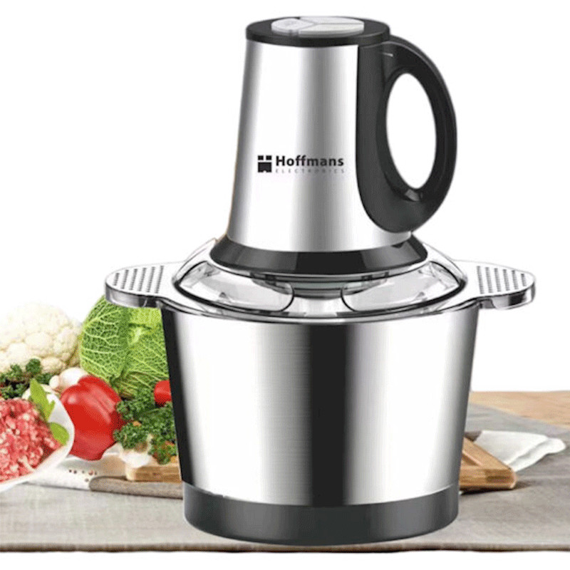 Hachoir Electrique Hoffmans HM-8890 1000W Silver en Tunisie