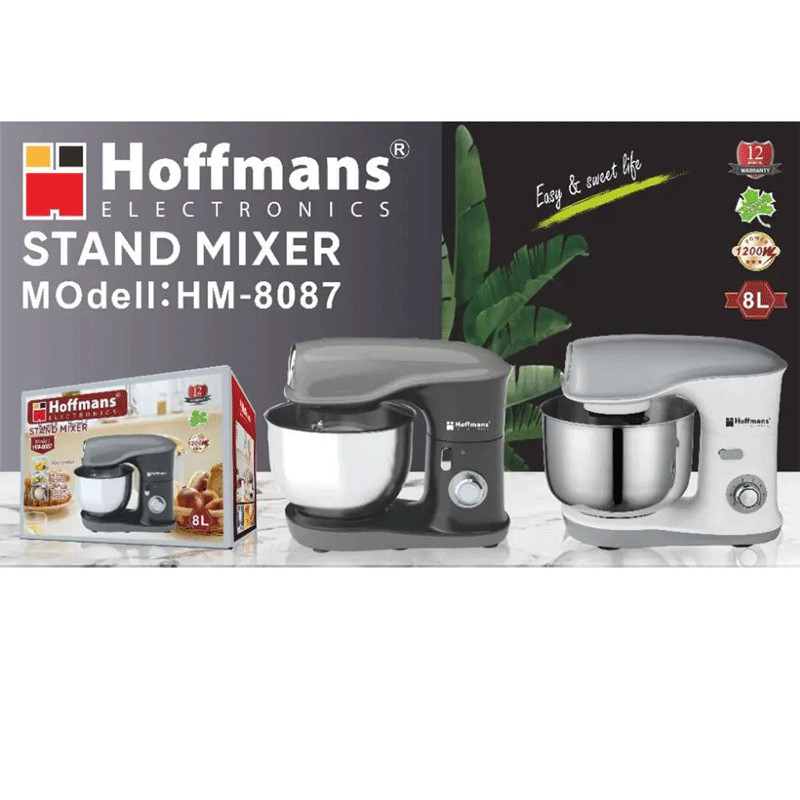 Robot Pétrin Hoffmans HM-8087 1200 W Gris en Tunisie