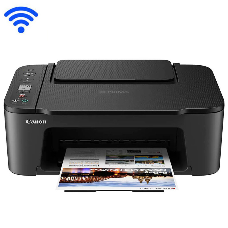Imprimante Multifonction Jet d'encre Canon PIXMA TS3440 Noir en Tunisie