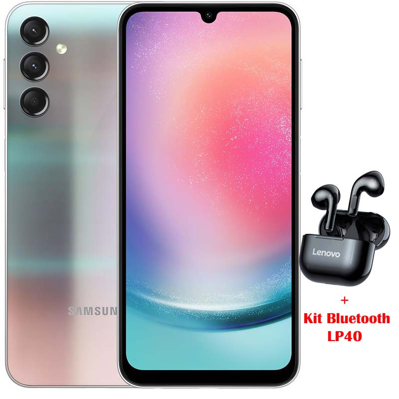 Samsung A24 Prix Tunisie | 4G 6Go 128Go Silver Samsung A24 Prix Tunisie | 4G 6Go 128Go Silver
