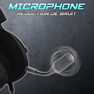 Micro Casque Gamer Spirit Of Gamer Elite H40 RGB Noir En Tunisie