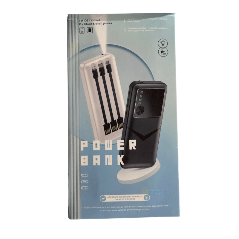 Power Bank Ueeler BUA03 10000 mAh Bleu en Tunisie