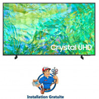 Tv Samsung 85" CU8000 Crystal UHD 4K 2023 Smart Tv Noir Tv Samsung 85" CU8000 Crystal UHD 4K 2023 Smart Tv Noir