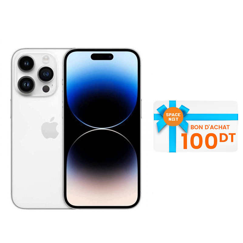 iPhone 14 Pro 256Go Silver En Tunisie