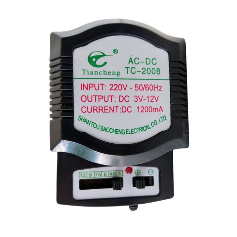Adaptateur Secteur 220V Vers 12V TopChargeur Pour Moniteur LILLIPUT A7S 7 - Câble 120cm, LED Indicatrice, Livraison France