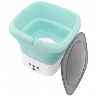 Mini Machine à Laver Semi Automatique Pliante 3.5 Litres Vert en Tunisie